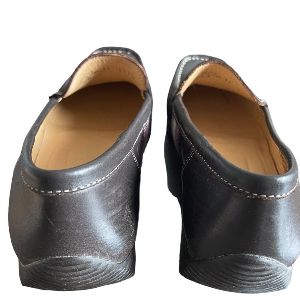 Bally Of Switzerland Delos Chocolate Brown Driving Loafers Size 37.5 - Picture 6 of 12